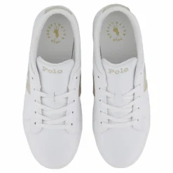 Ralph Lauren Junior Frazier J-'white / Gold Tumbled Vit Clearance