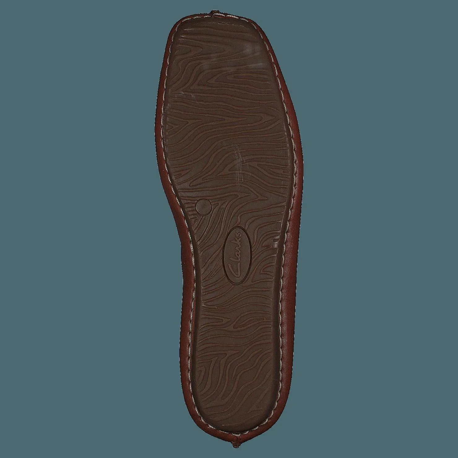 Clarks Freckle Ice Dark Tan Lea Brun New