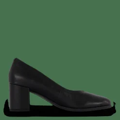 Clarks Freva55 Court Black Leather Svart Online