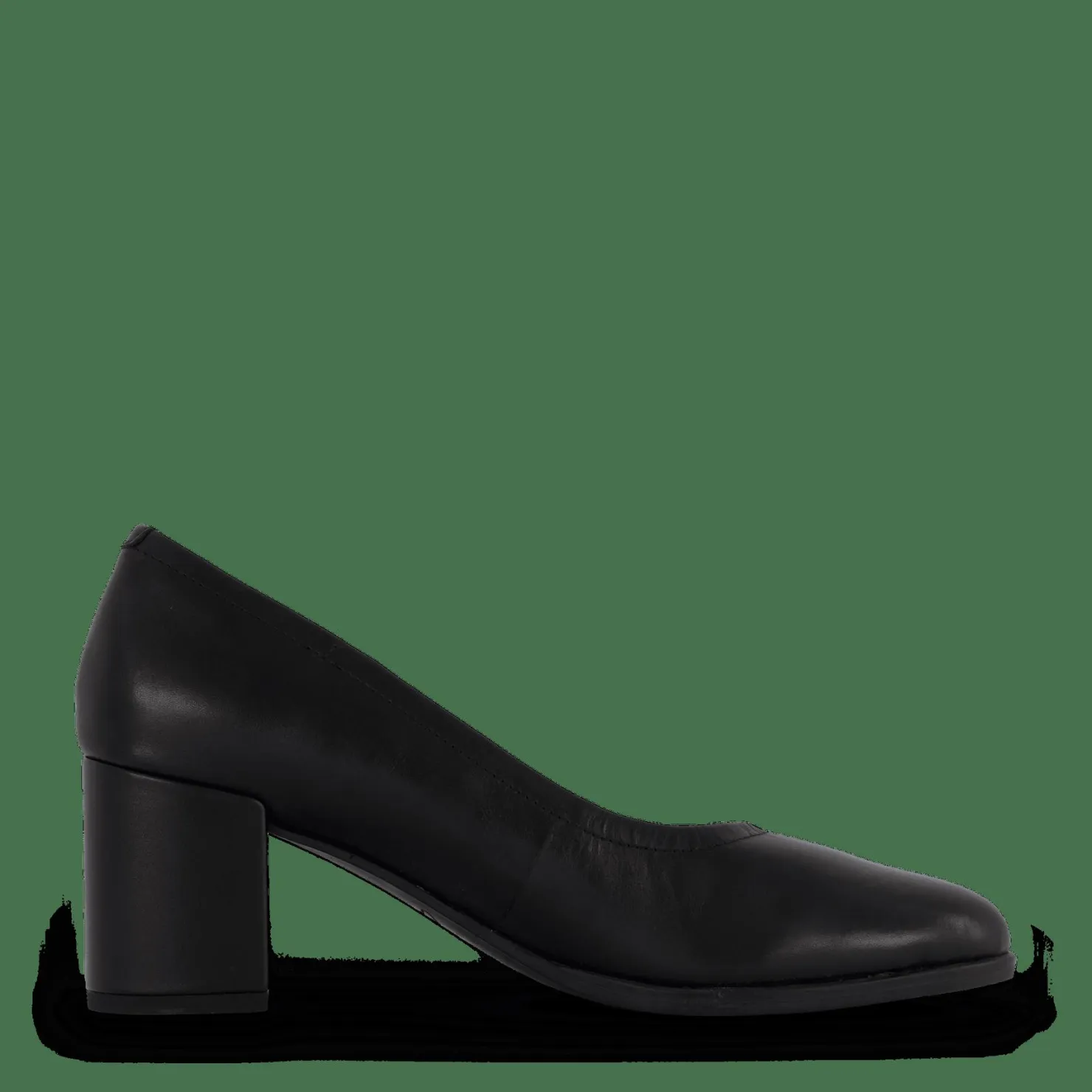 Clarks Freva55 Court Black Leather Svart Online