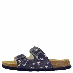 Superfit Fussbettpantoffel Blau/mehrfarbig Blå New