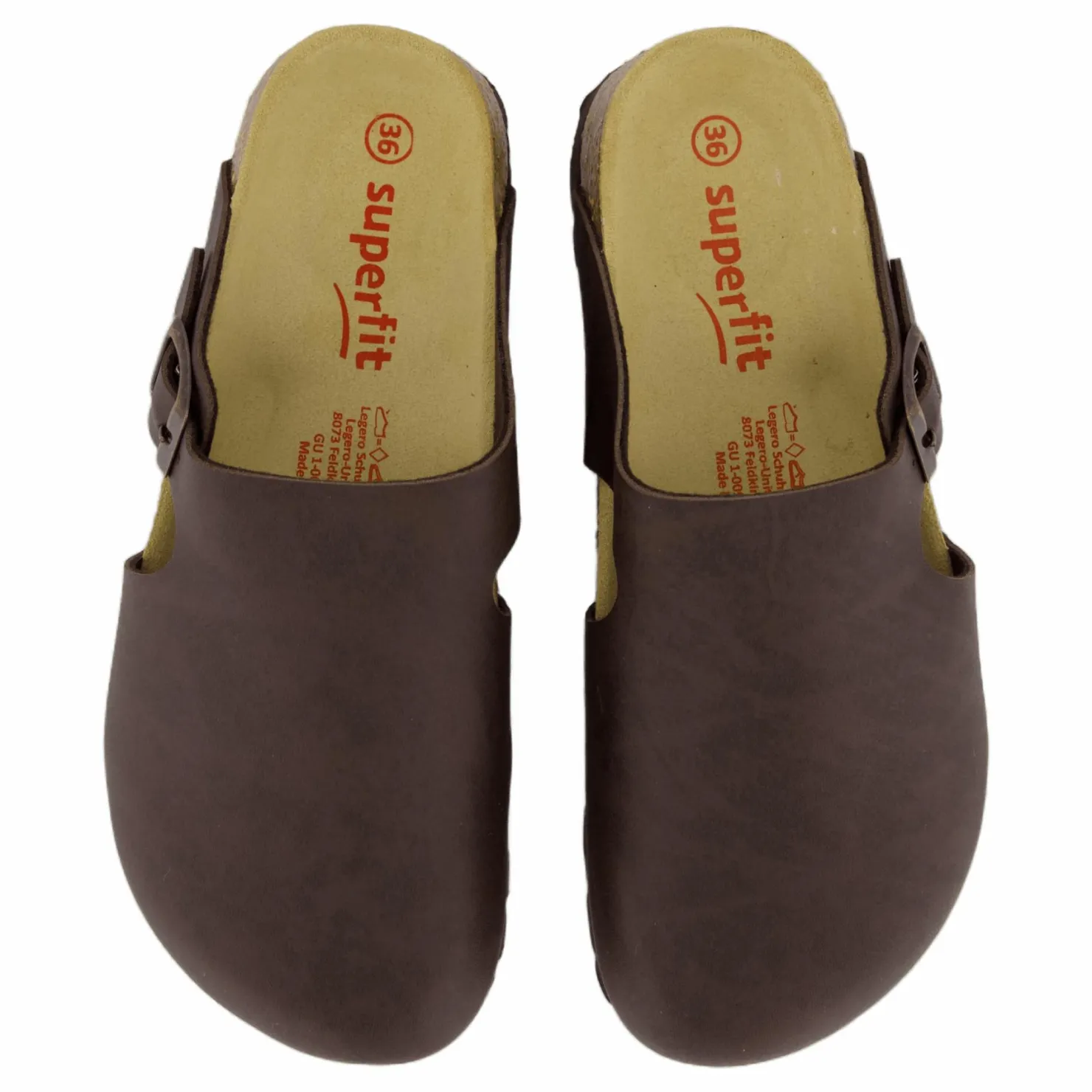 Superfit Fussbettpantoffel Braun Brun New