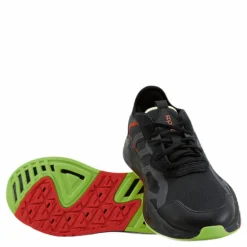 adidas Futureflow Shoes Core Black / Grey Five / Signal Green Svart New