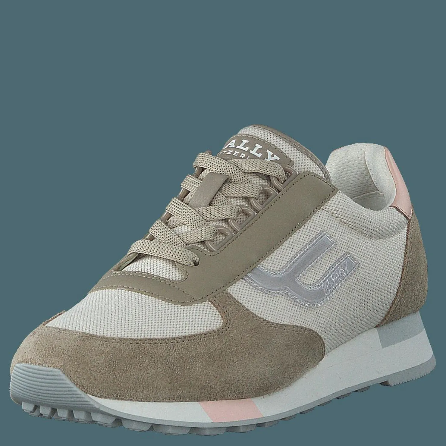 Bally Gavinia-t-canvas 105, Natural Brun och Grå New