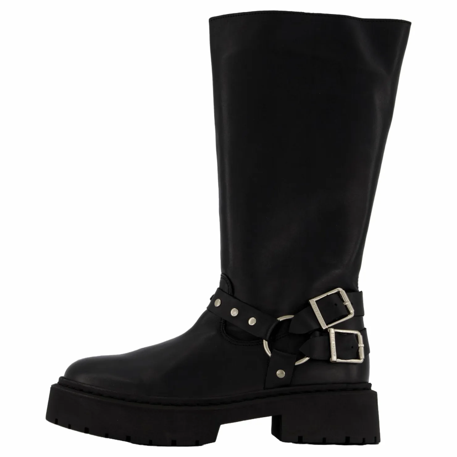 Steve Madden Gayet Boots Black Leather Svart Best