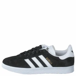 adidas Originals Gazelle Core Black/White/Gold Met. Guld och Svart Clearance