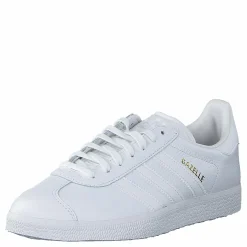 adidas Originals Gazelle Ftwr White/Ftwr White/Gold Met Guld och Vit Best