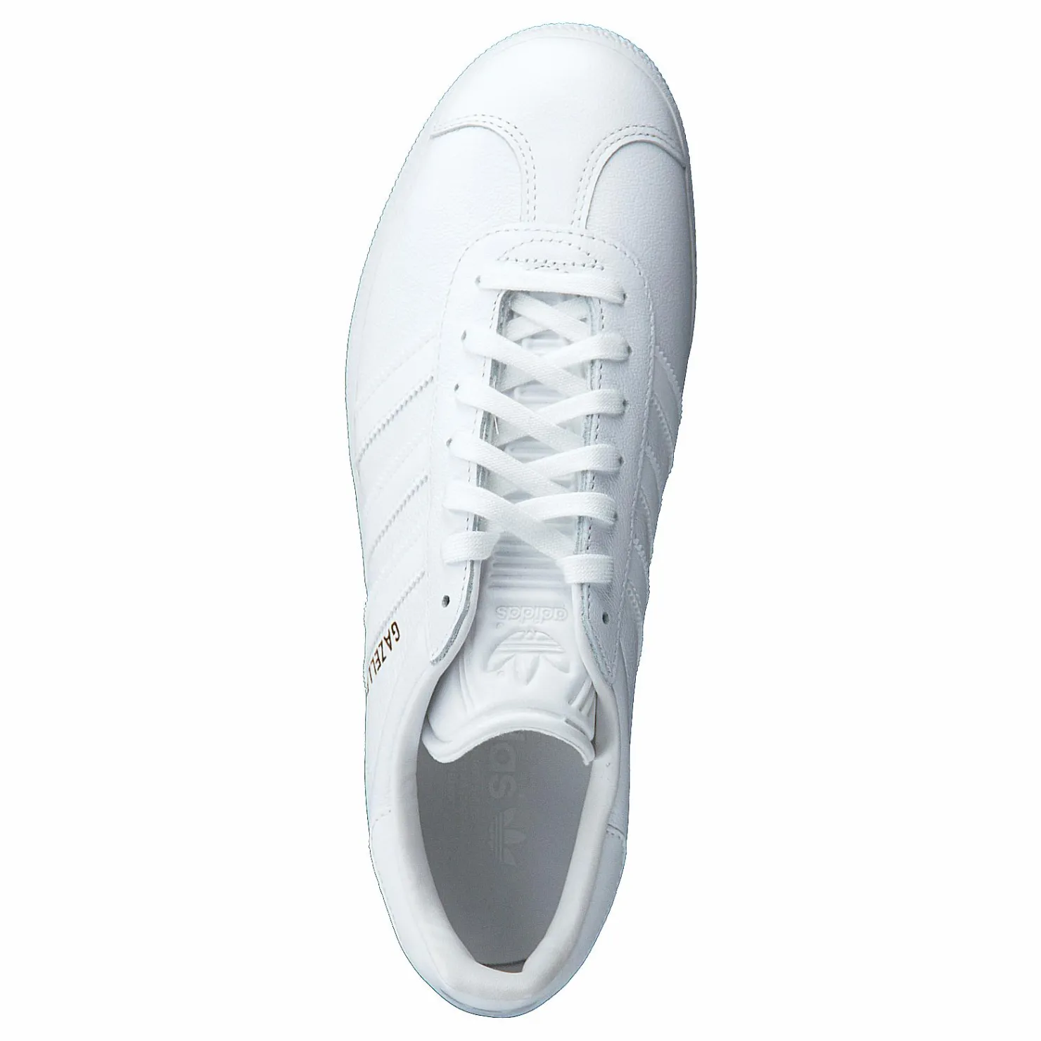 adidas Originals Gazelle Ftwr White/Ftwr White/Gold Met Guld och Vit Best