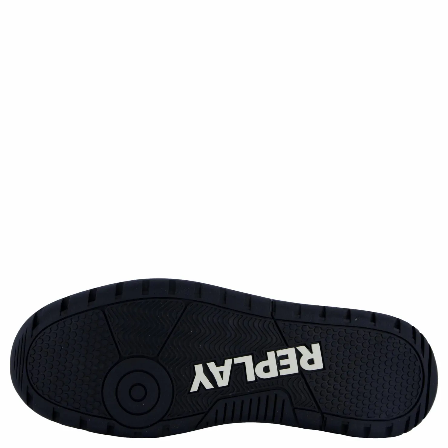 Replay Gemini Punch Sneaker Off Wht/black Vit Sale