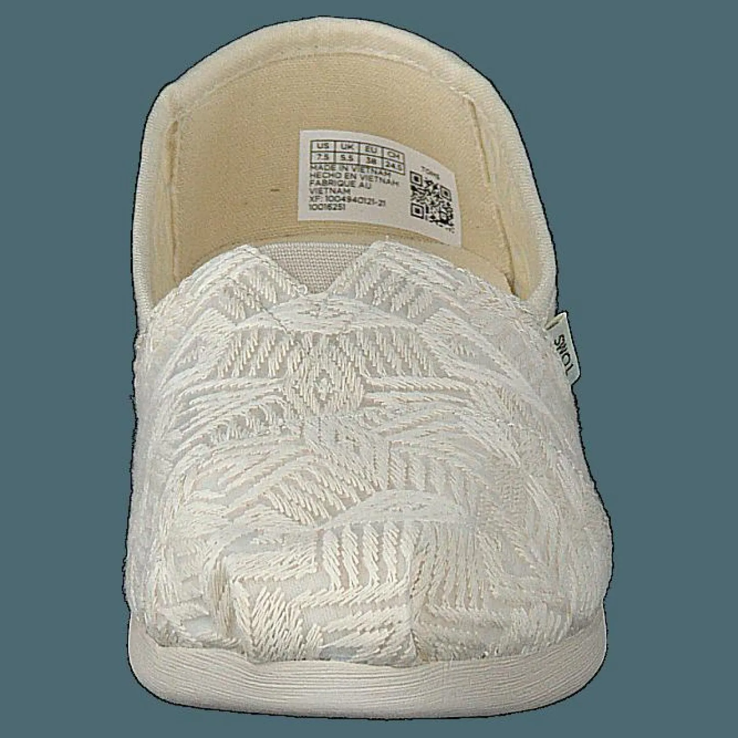 Toms Geo Lace Alrpg Natural Beige