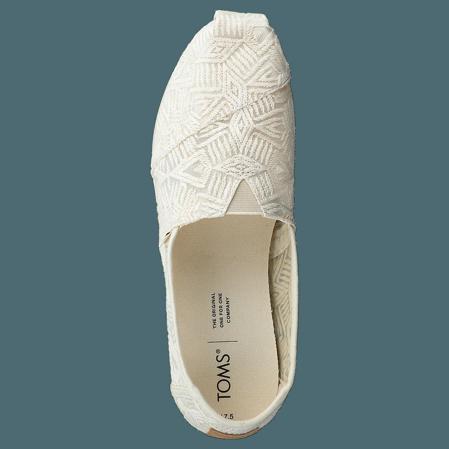 Toms Geo Lace Alrpg Natural Beige