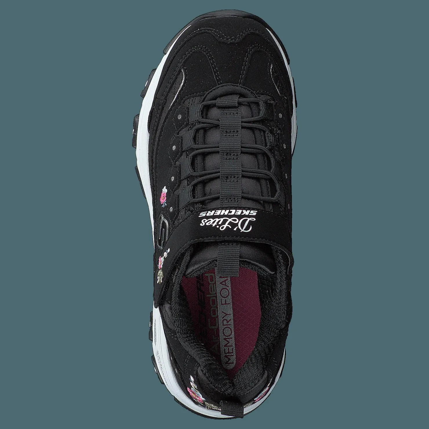 Skechers Girls D'lites Blk Svart Outlet