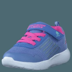 Skechers Girls Dyna-lite Blnp Blå Outlet