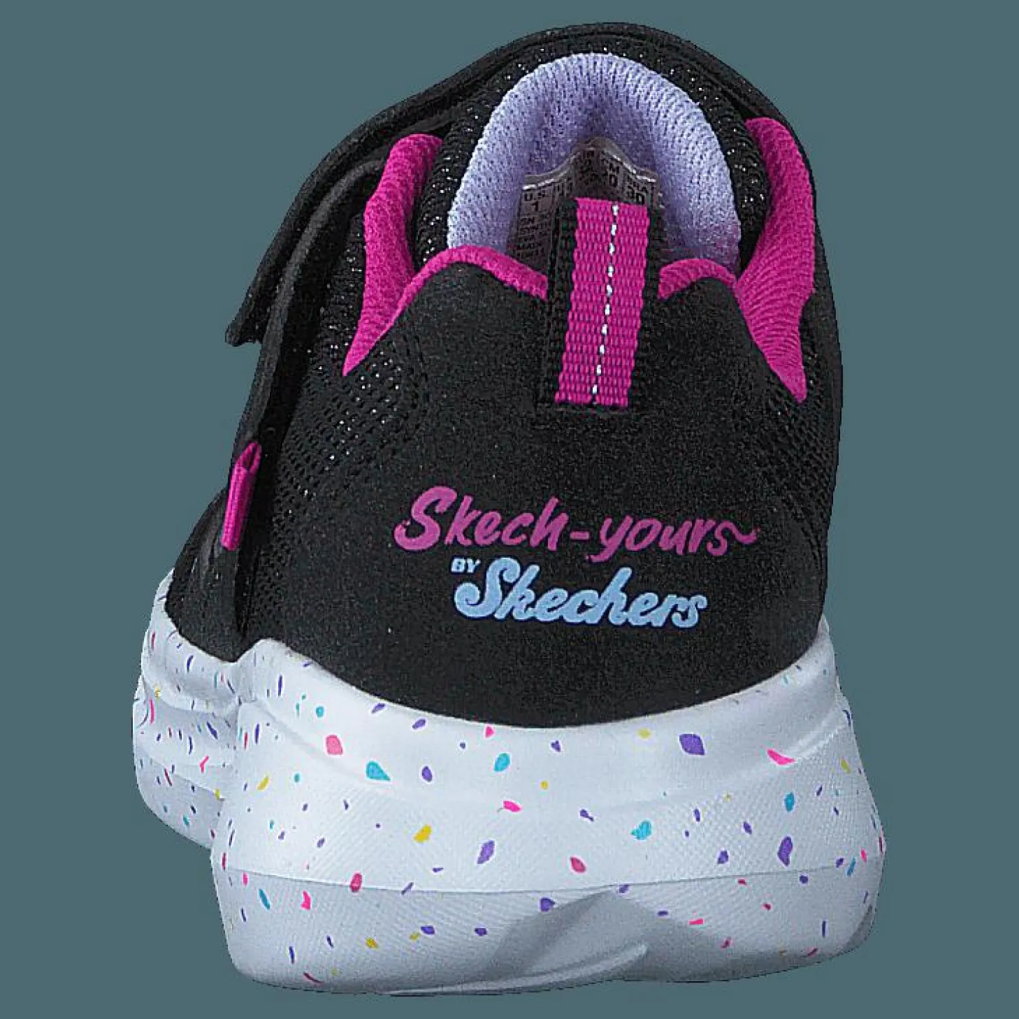 Skechers Girls Go Run Fast Blk Blå Hot