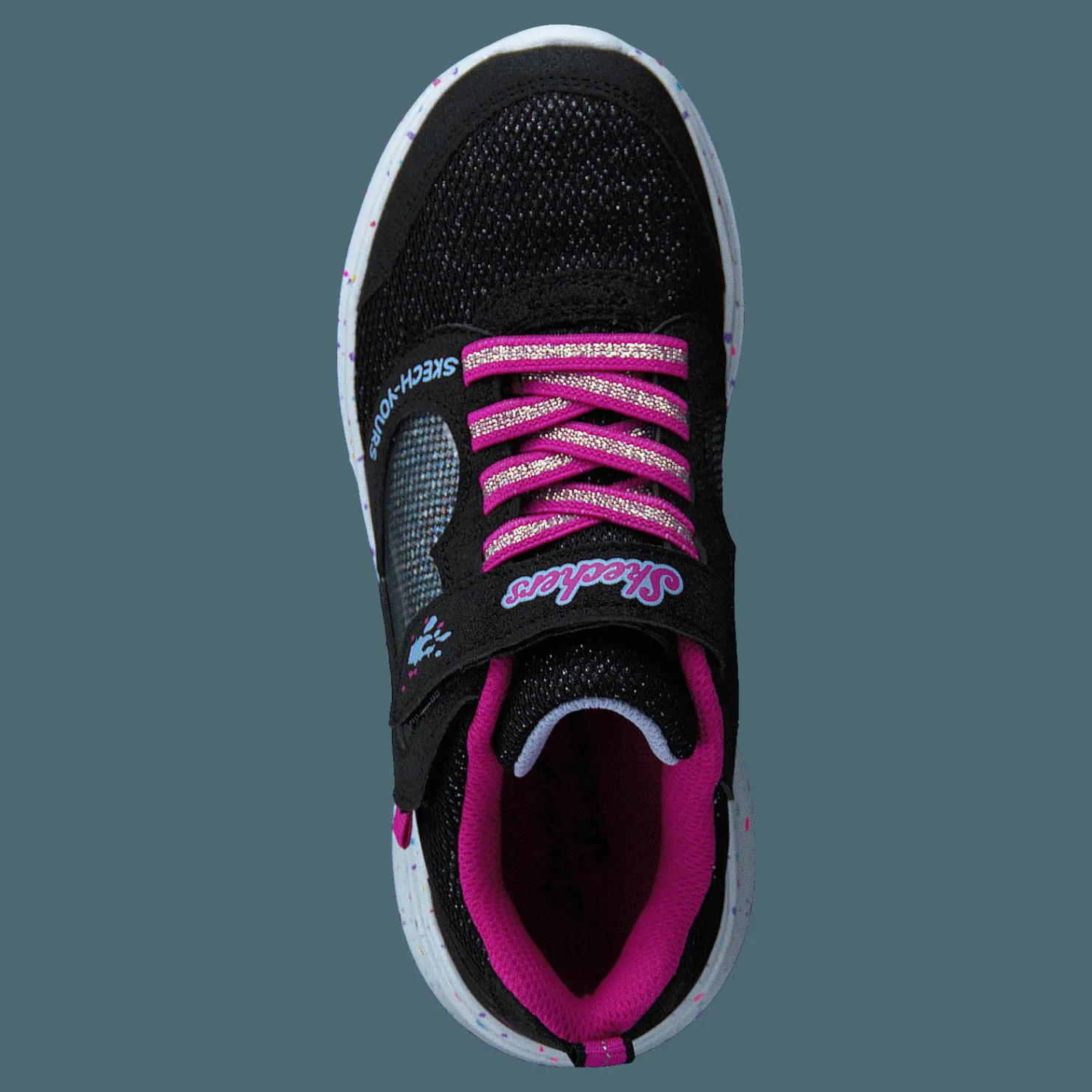 Skechers Girls Go Run Fast Blk Blå Hot