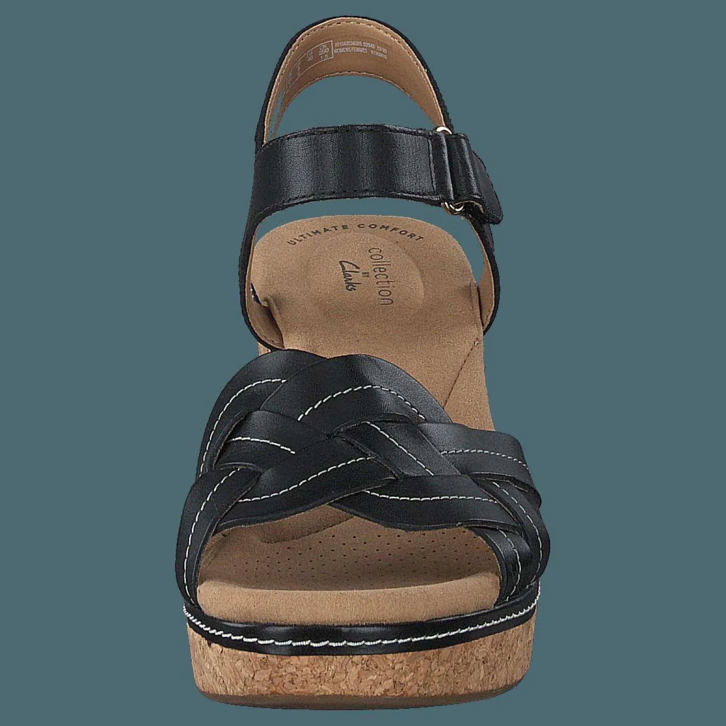 Clarks Giselle Coast Black Brun Outlet