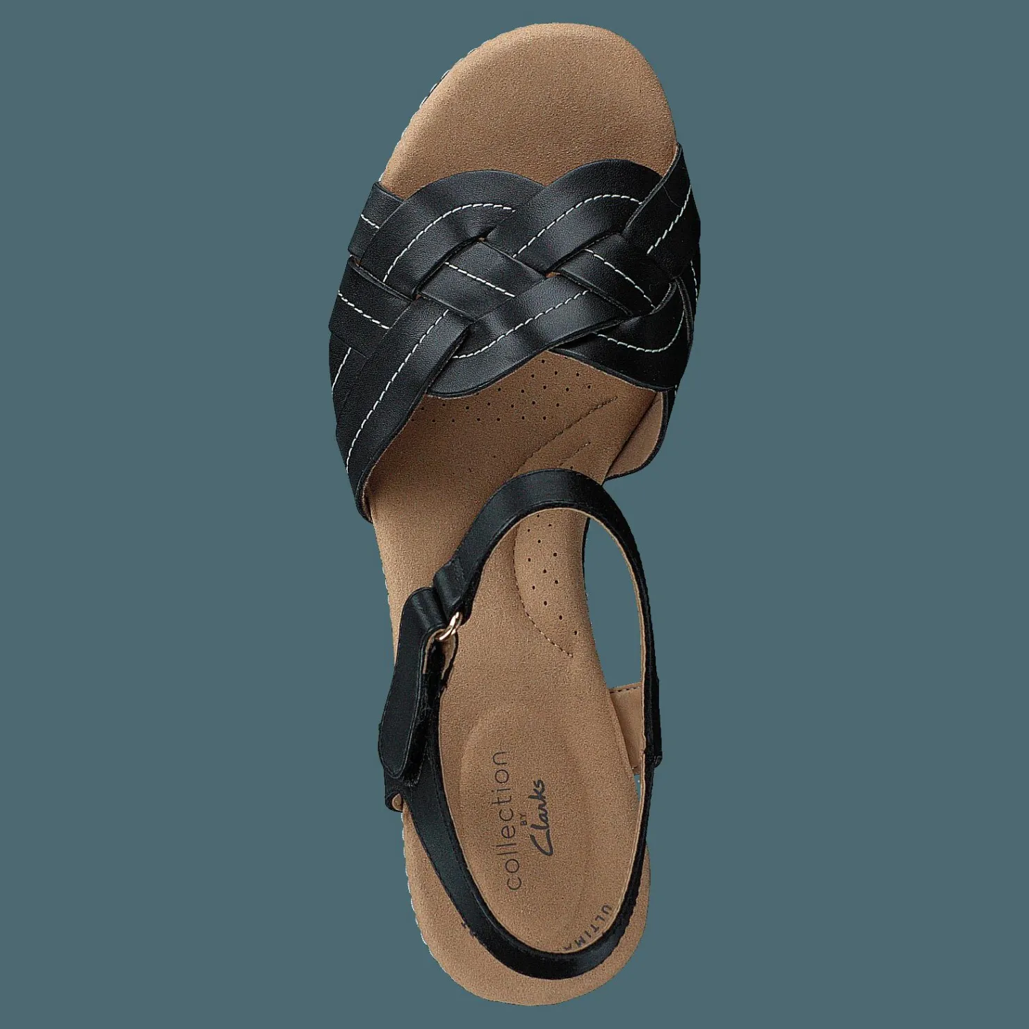 Clarks Giselle Coast Black Brun Outlet