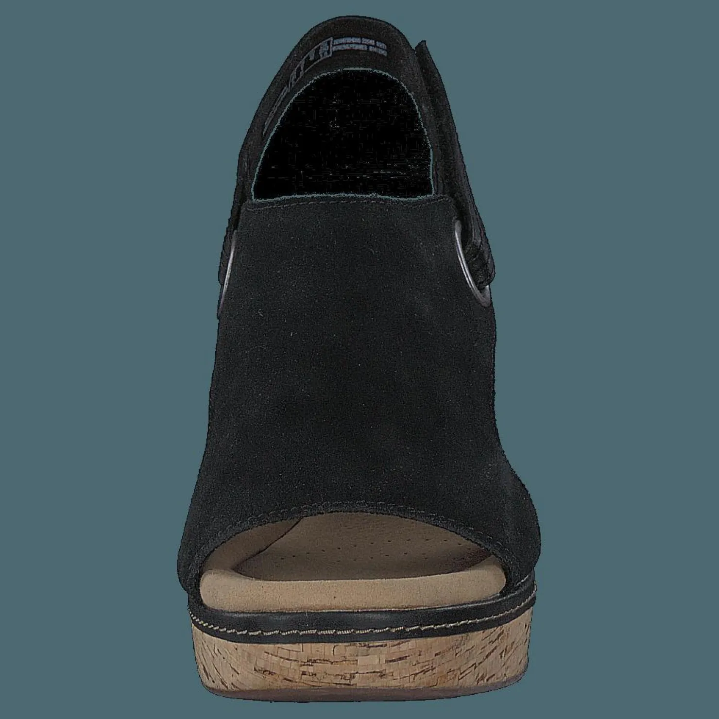 Clarks Giselle Sea Black Sde Brun