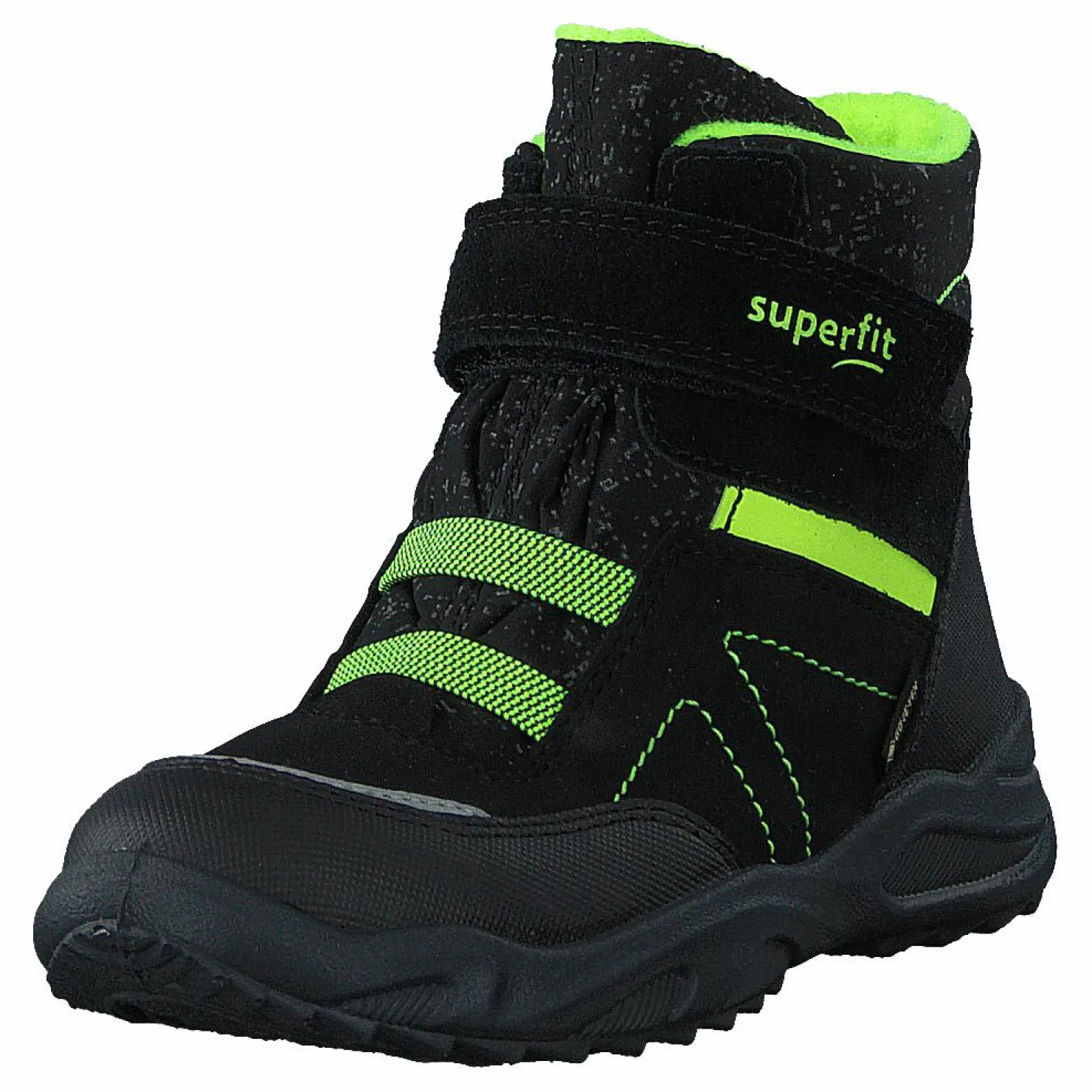 Superfit Glacier One Gore-tex Black/yellow Svart Clearance