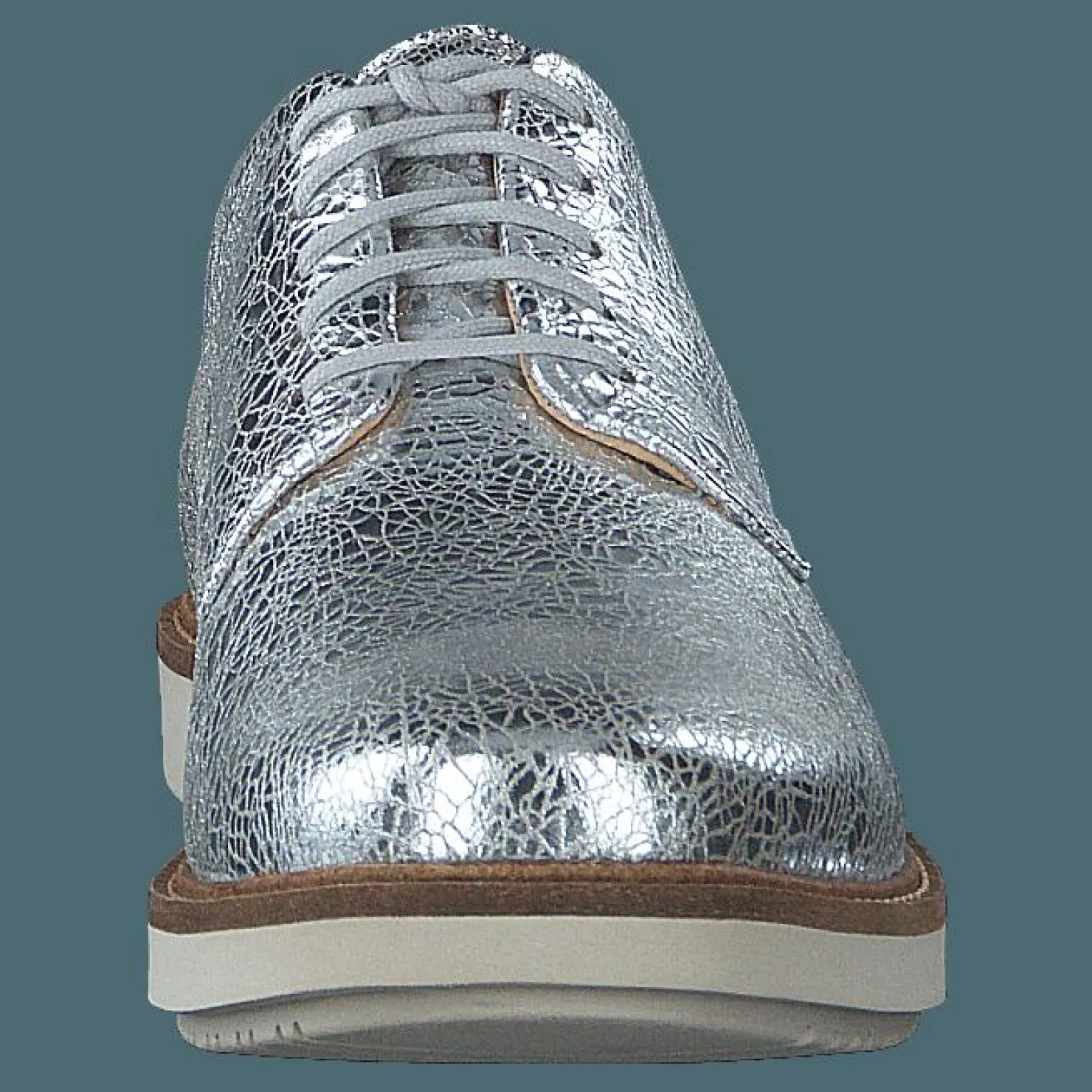 Clarks Glick Darby Silver Metallic Silver och Metallisk Best