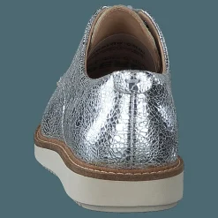 Clarks Glick Darby Silver Metallic Silver och Metallisk Best