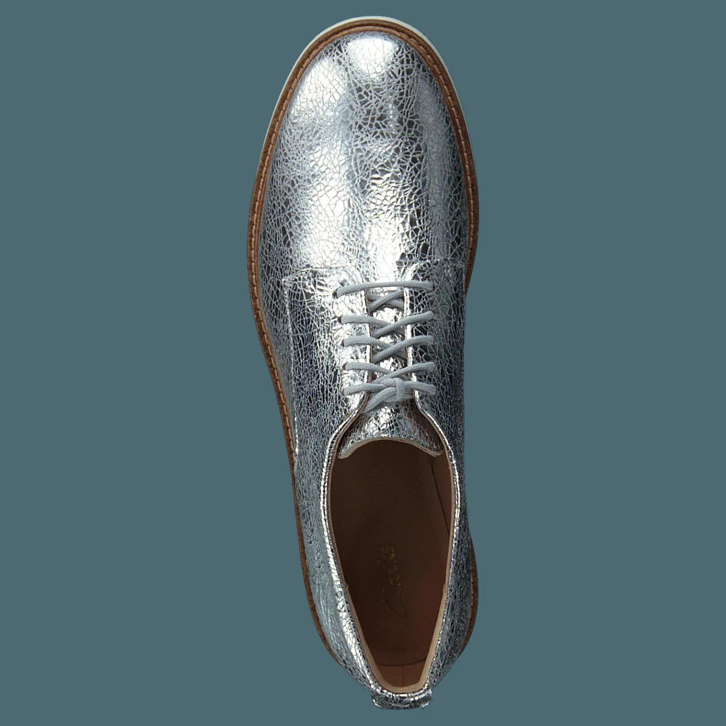 Clarks Glick Darby Silver Metallic Silver och Metallisk Best