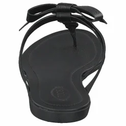 Tod's Gomma Bow Sandal Nero Svart Clearance