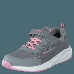 Polecat Goofy Court Gtx Jr Grey Grå och Rosa Outlet