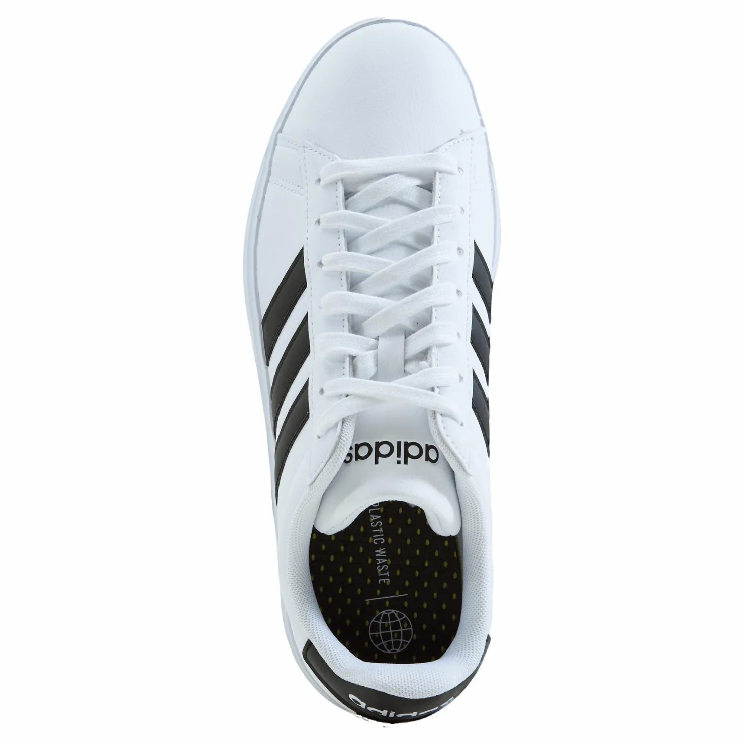 adidas Grand Court Cloudfoam Comfort Shoes Cloud White / Core Black / Cloud White Vit Online