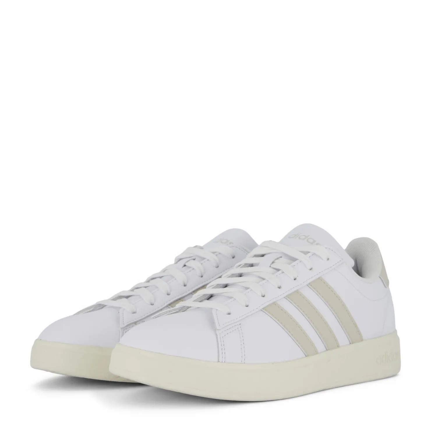 adidas Grand Court Cloudfoam Comfort Shoes Cloud White / Aluminium / Off White Vit Best