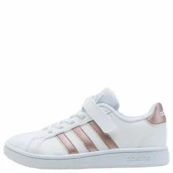 adidas Grand Court Shoes Cloud White / Copper Met. / Light Granite Vit Hot