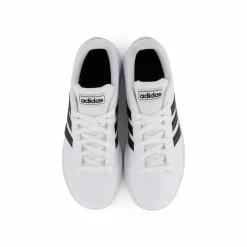 adidas Grand Court Shoes Cloud White / Core Black / Cloud White Vit Outlet