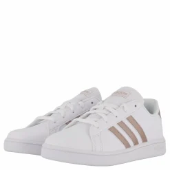 adidas Grand Court Shoes Cloud White / Copper Met. / Light Granite Vit Discount