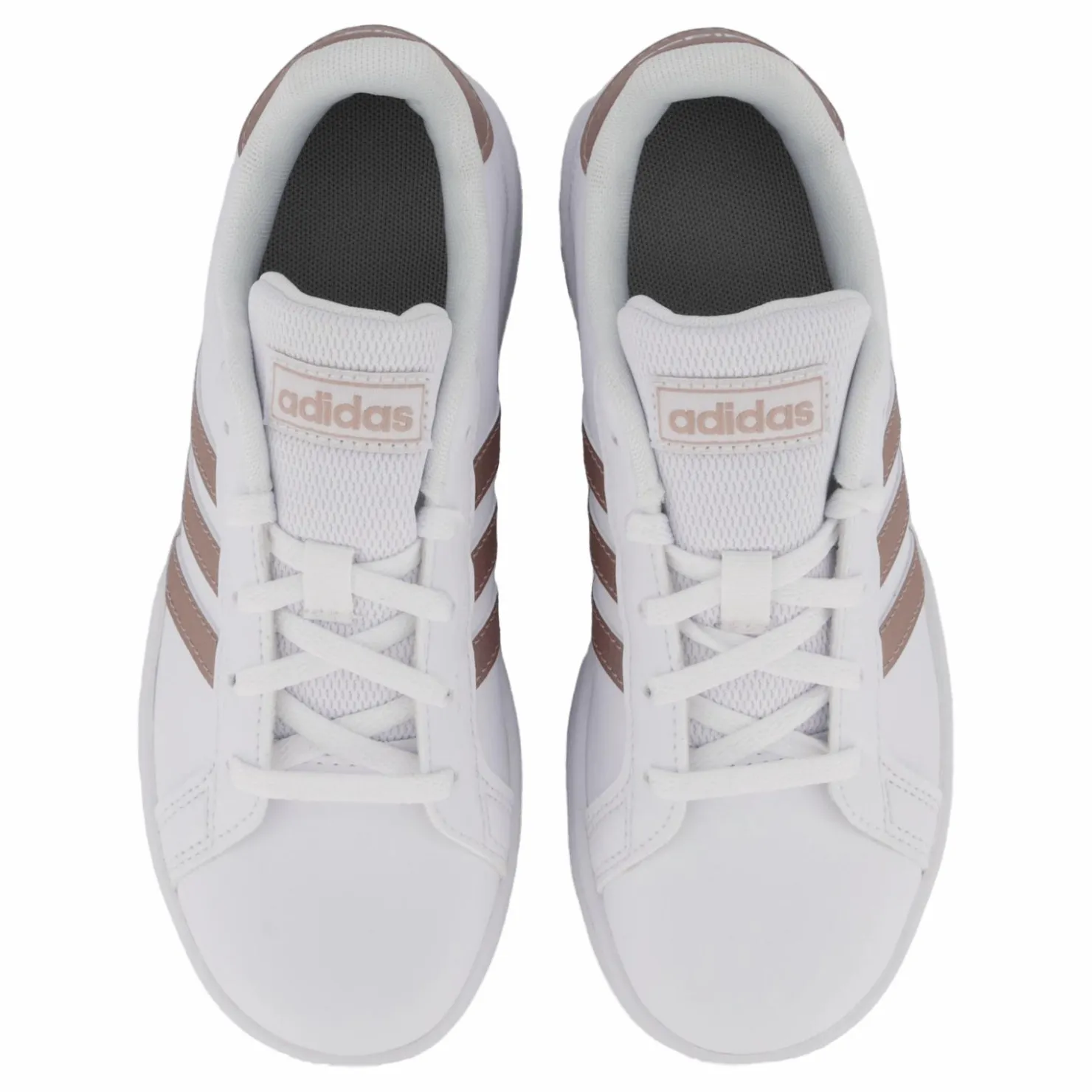 adidas Grand Court Shoes Cloud White / Copper Met. / Light Granite Vit Discount