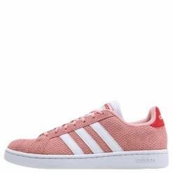 adidas Grand Court Shoes Glow Pink / Cloud White / Glory Red Rosa Outlet