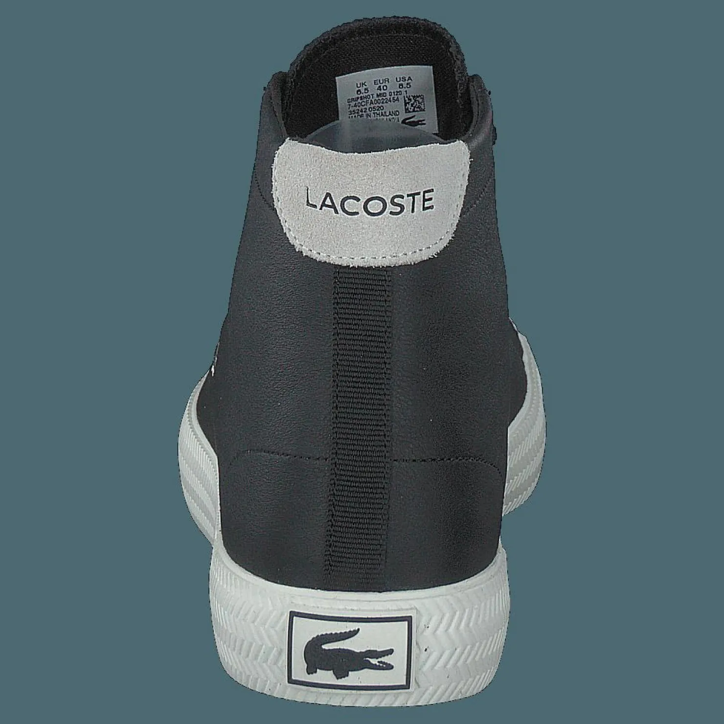 Lacoste Gripshot Mid 0120 1 Cfa Blk/off Wht Svart Online