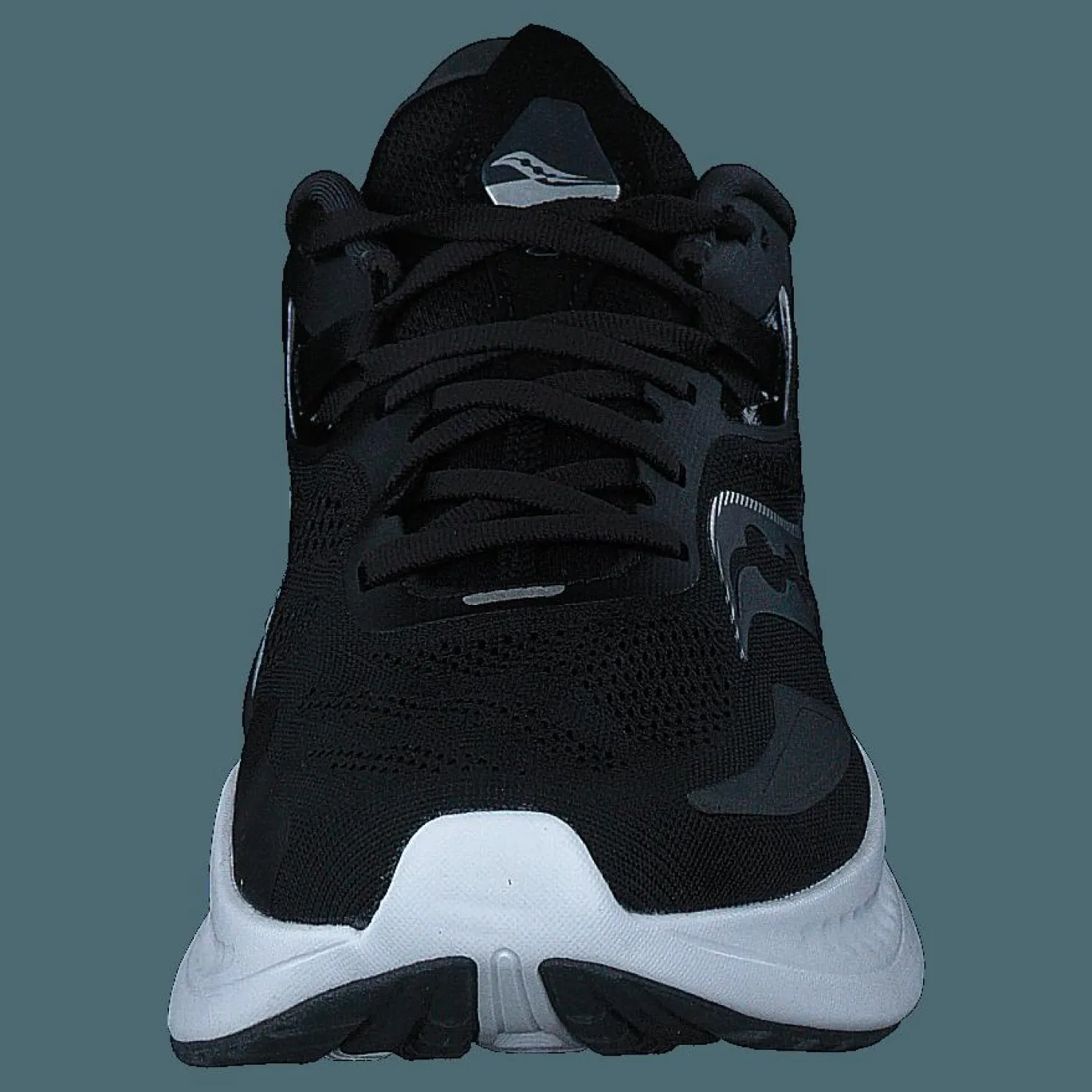Saucony Guide 15 Black/white Svart Sale