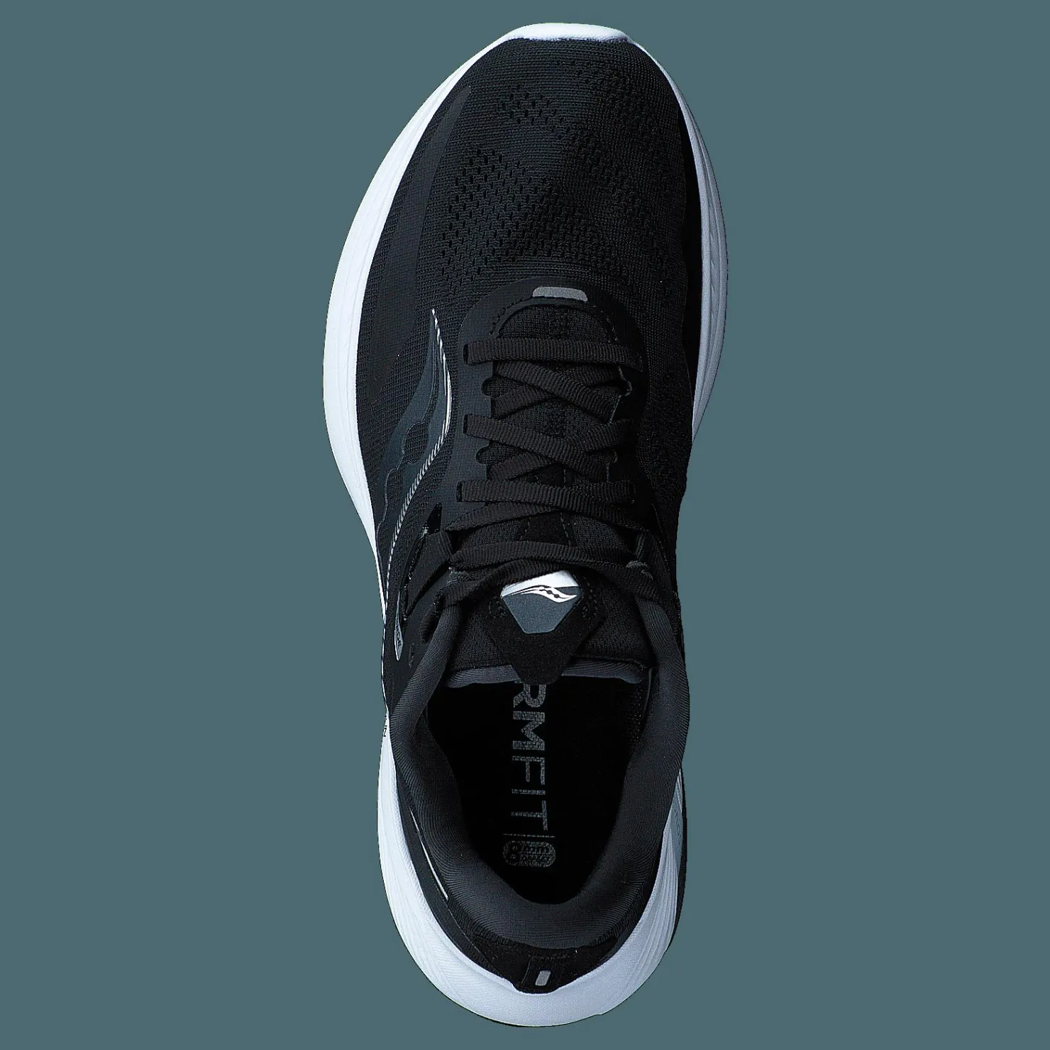 Saucony Guide 15 Black/white Svart Sale