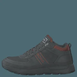 Björn Borg H100 Mid Trc M Light Grey Svart Hot