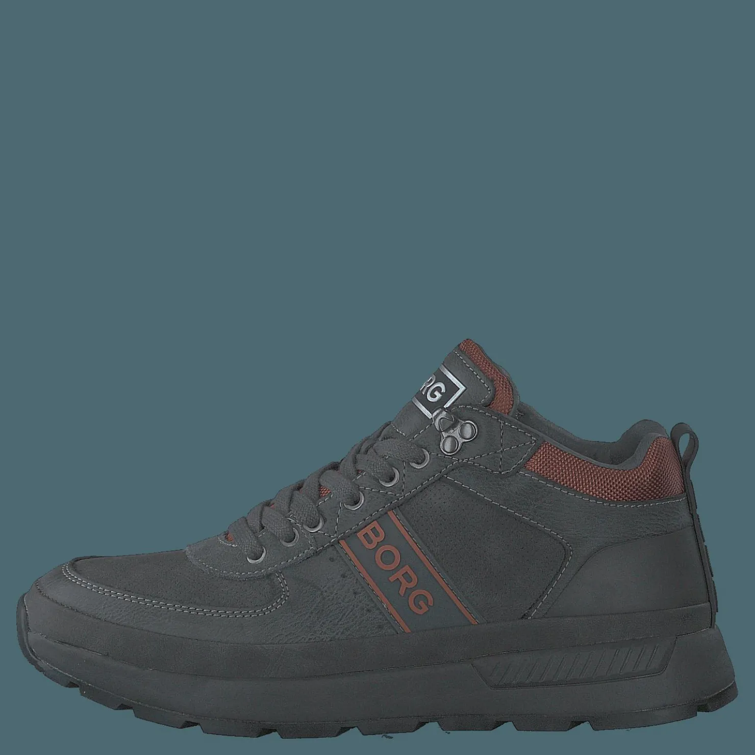Björn Borg H100 Mid Trc M Light Grey Svart Hot