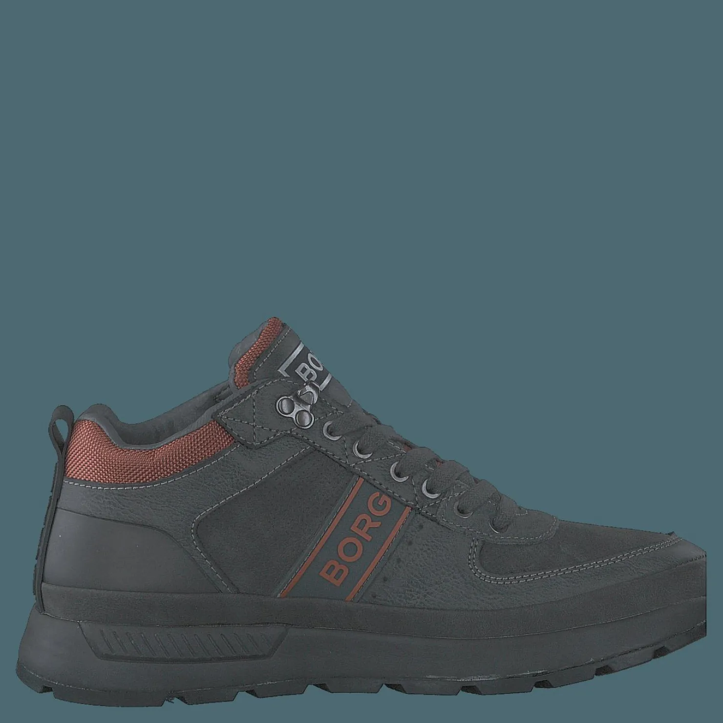 Björn Borg H100 Mid Trc M Light Grey Svart Hot