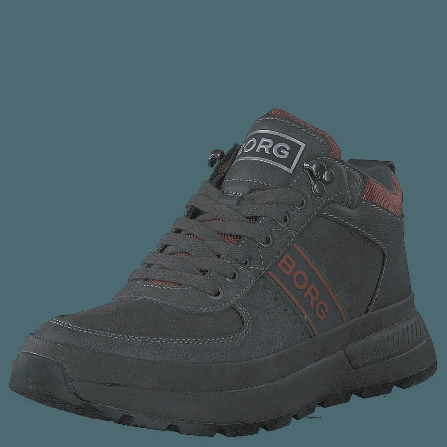 Björn Borg H100 Mid Trc M Light Grey Svart Hot