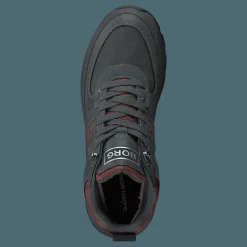 Björn Borg H100 Mid Trc M Light Grey Svart Hot