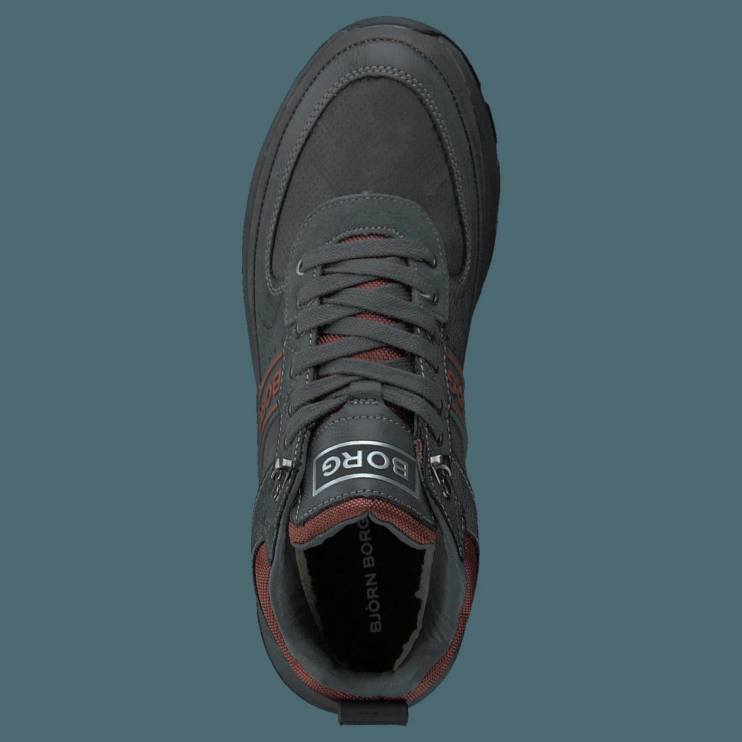 Björn Borg H100 Mid Trc M Light Grey Svart Hot