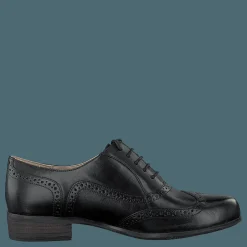 Clarks Hamble Oak Black Leather Grå och Svart