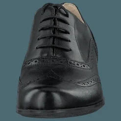 Clarks Hamble Oak Black Leather Grå och Svart