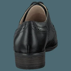Clarks Hamble Oak Black Leather Grå och Svart
