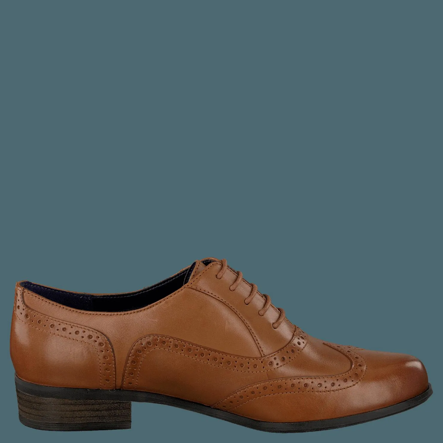 Clarks Hamble Oak Dark Tan Leather Brun Outlet