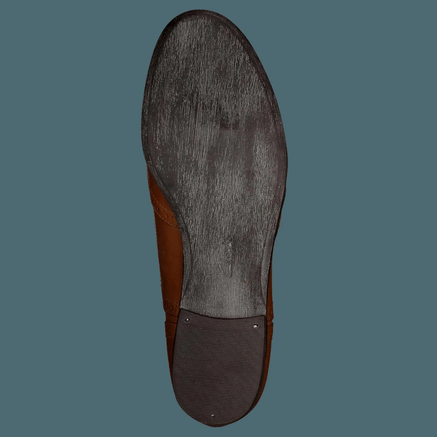 Clarks Hamble Oak Dark Tan Leather Brun Outlet