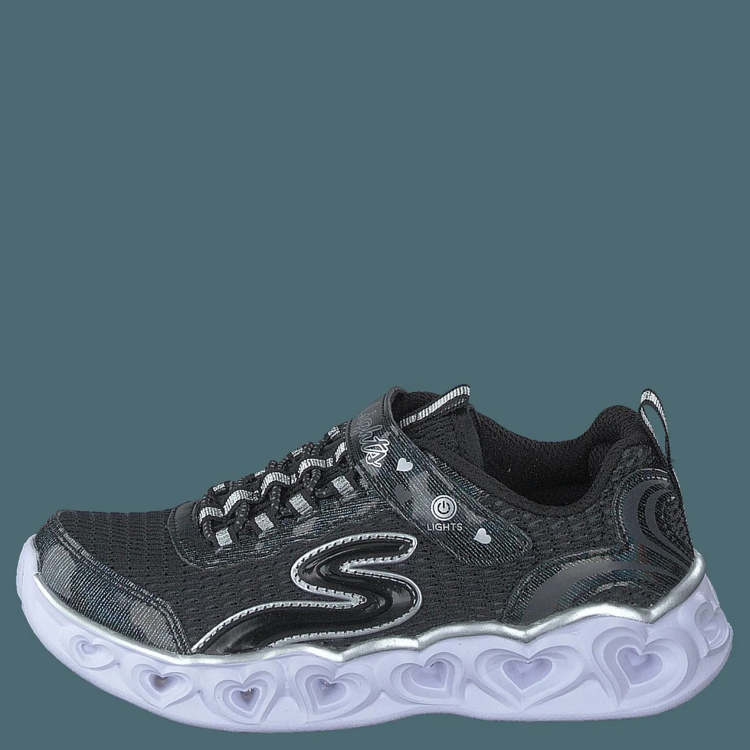 Skechers Heartlights Blk Svart Best